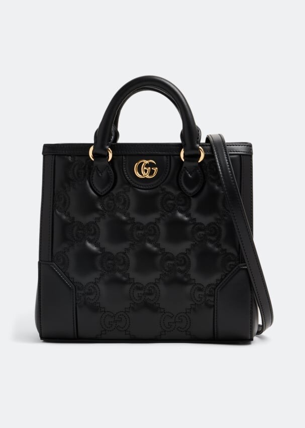 

Сумка Gucci GG Matelassé Mini Top Handle, черный