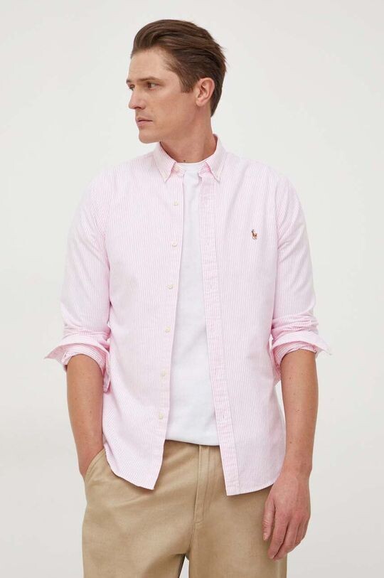 

Хлопчатобумажную рубашку Polo Ralph Lauren, мультиколор