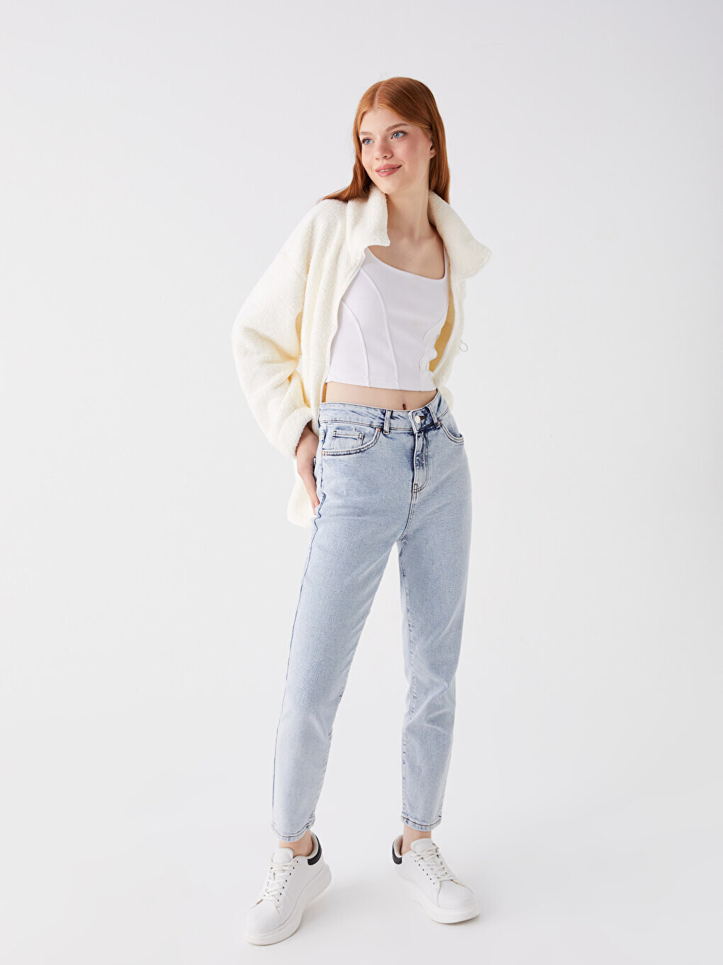 

Женские джинсовые брюки Slim Mom XSIDE