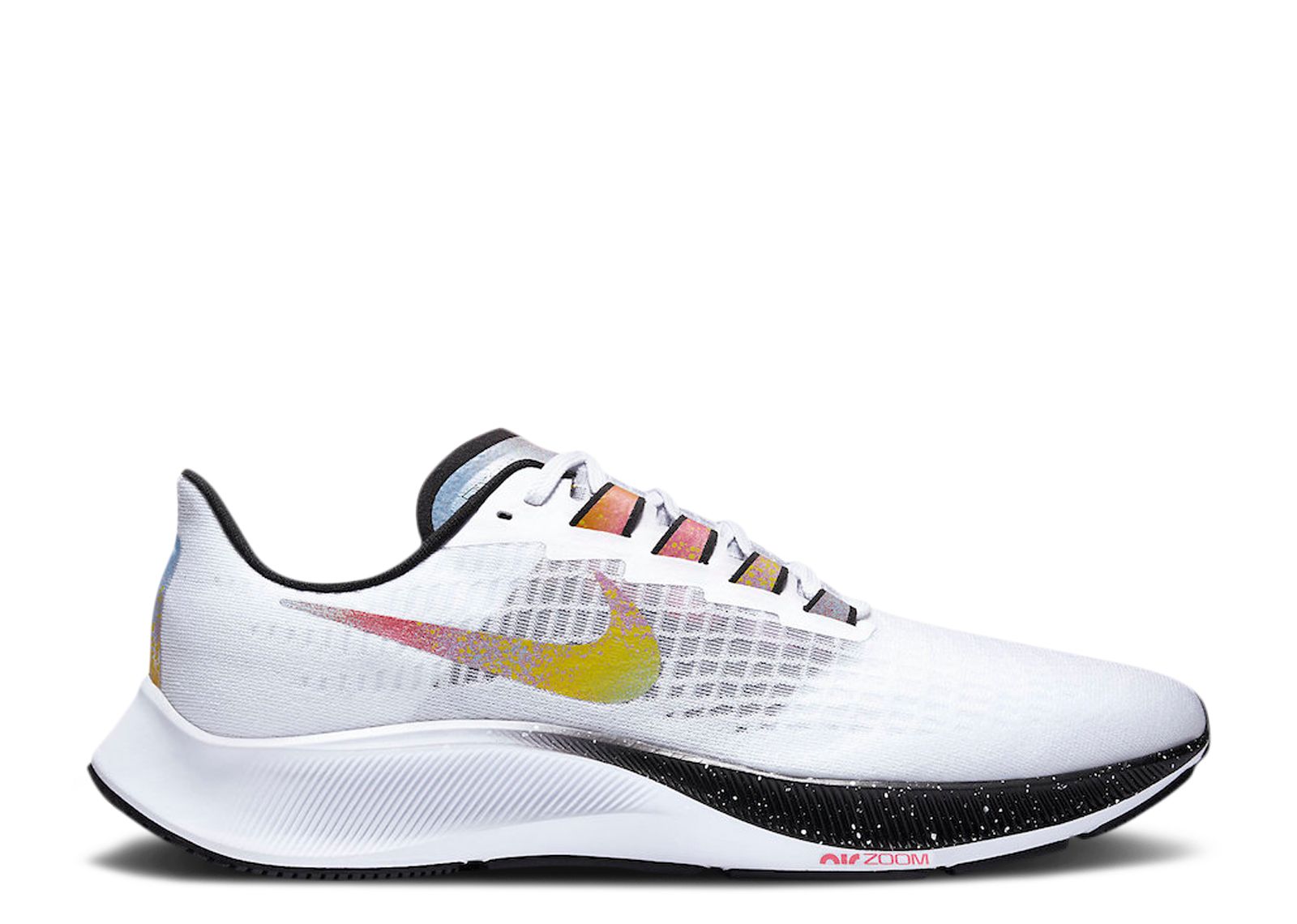 цена Кроссовки Nike Air Zoom Pegasus 37 'Paint Splatter', белый