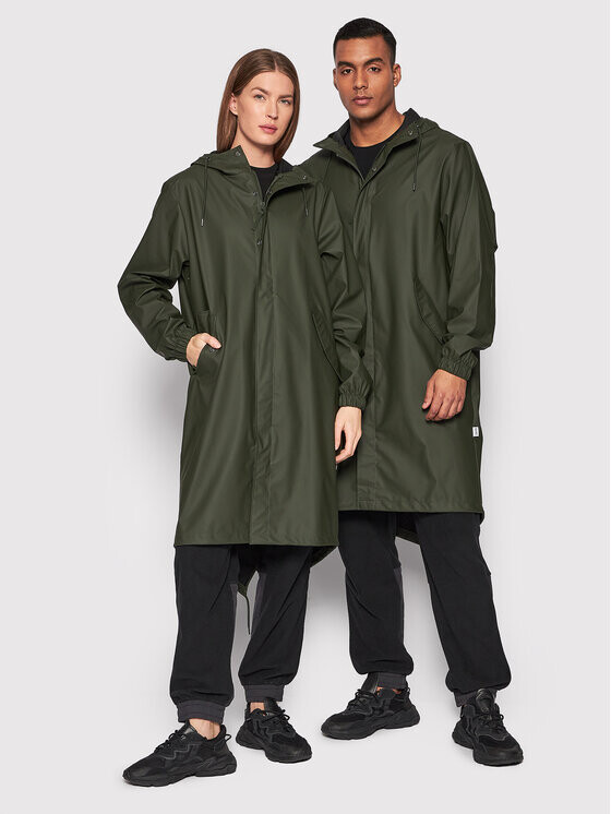 

Дождевик стандартного кроя Rains, зеленый