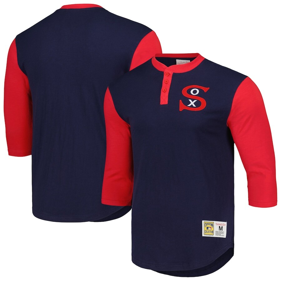 

Футболка с длинным рукавом Mitchell & Ness Chicago White Sox, нави