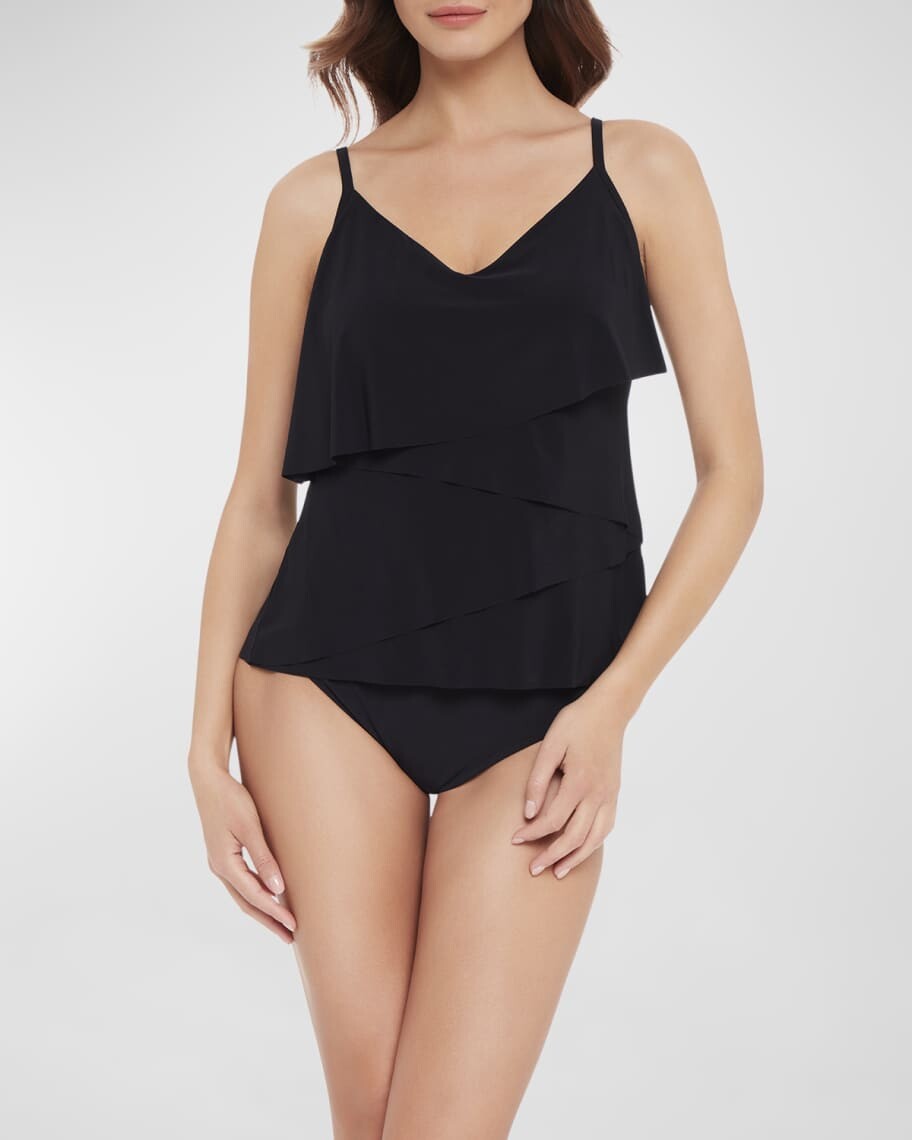 

Купальный топ Chloe Solid Tankini Magicsuit