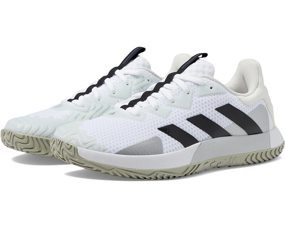 

Кроссовки Adidas SoleMatch Control, цвет White/Black/Lucid Blue