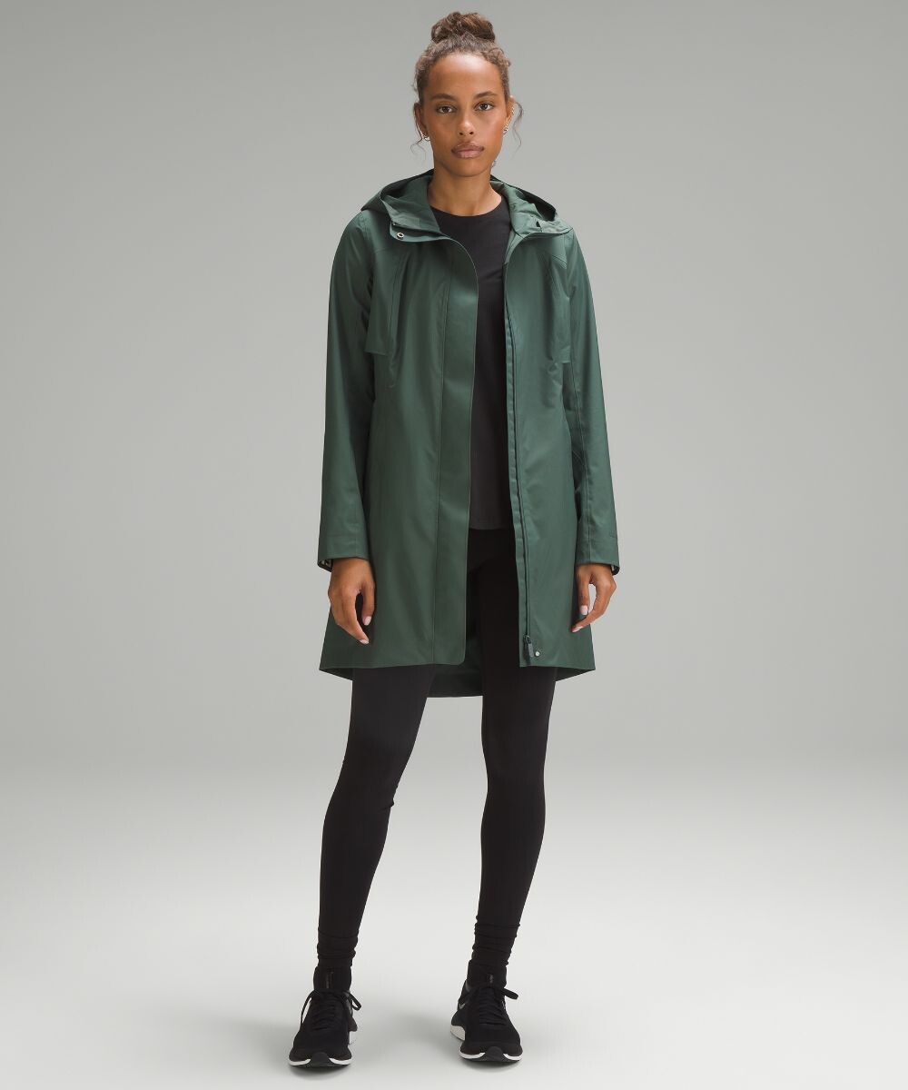 

Куртка Rain Rebel Lululemon, зеленый
