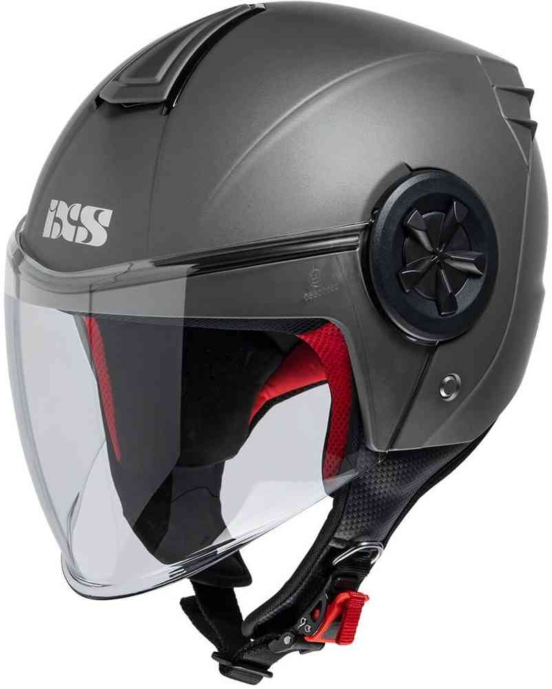 851 1.0 Реактивный шлем IXS, серый мэтт ixs880 1 16 sv реактивный шлем ixs черный мэтт