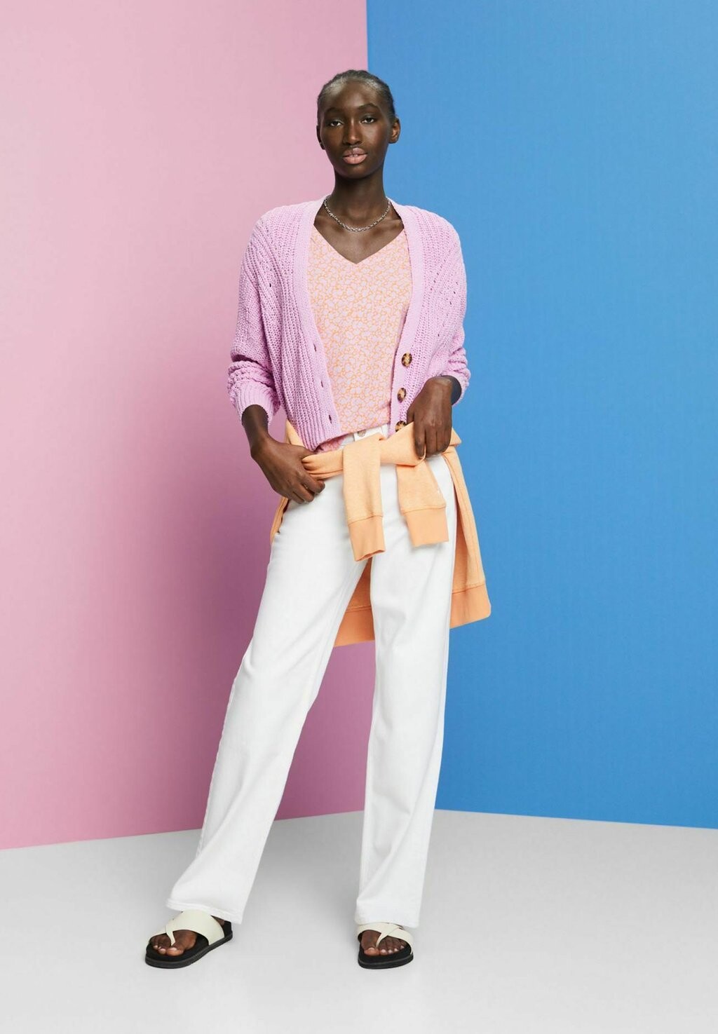 

Футболка с принтом Esprit, Коричневый