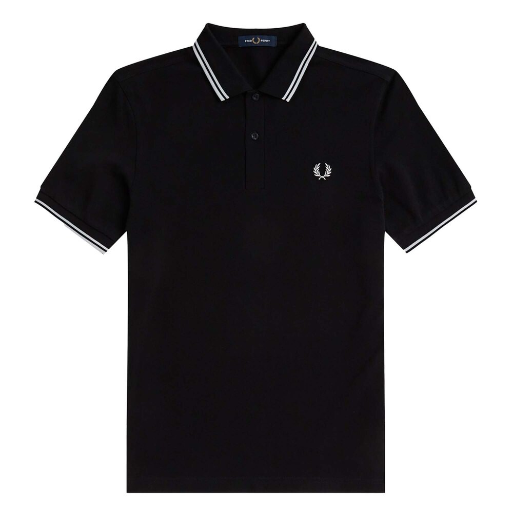 

Поло Fred Perry Twin, черный
