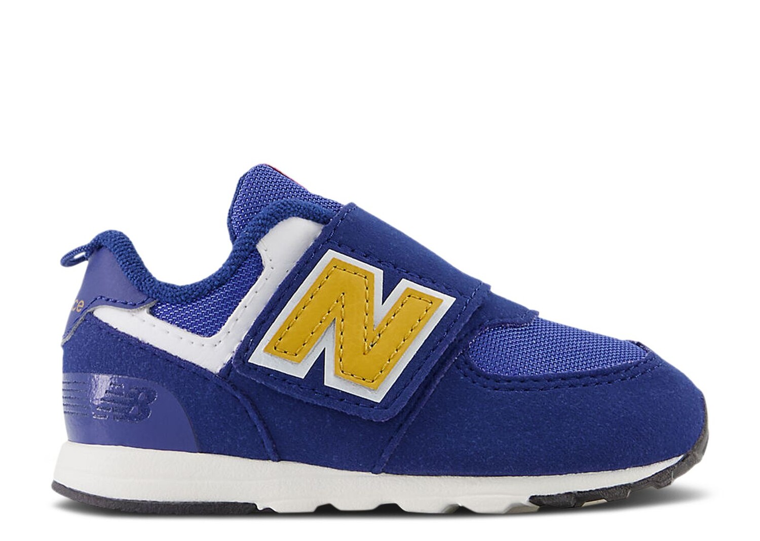 

Кроссовки New Balance 574 New-B Hook & Loop Toddler 'Night Sky Gold Fusion', синий