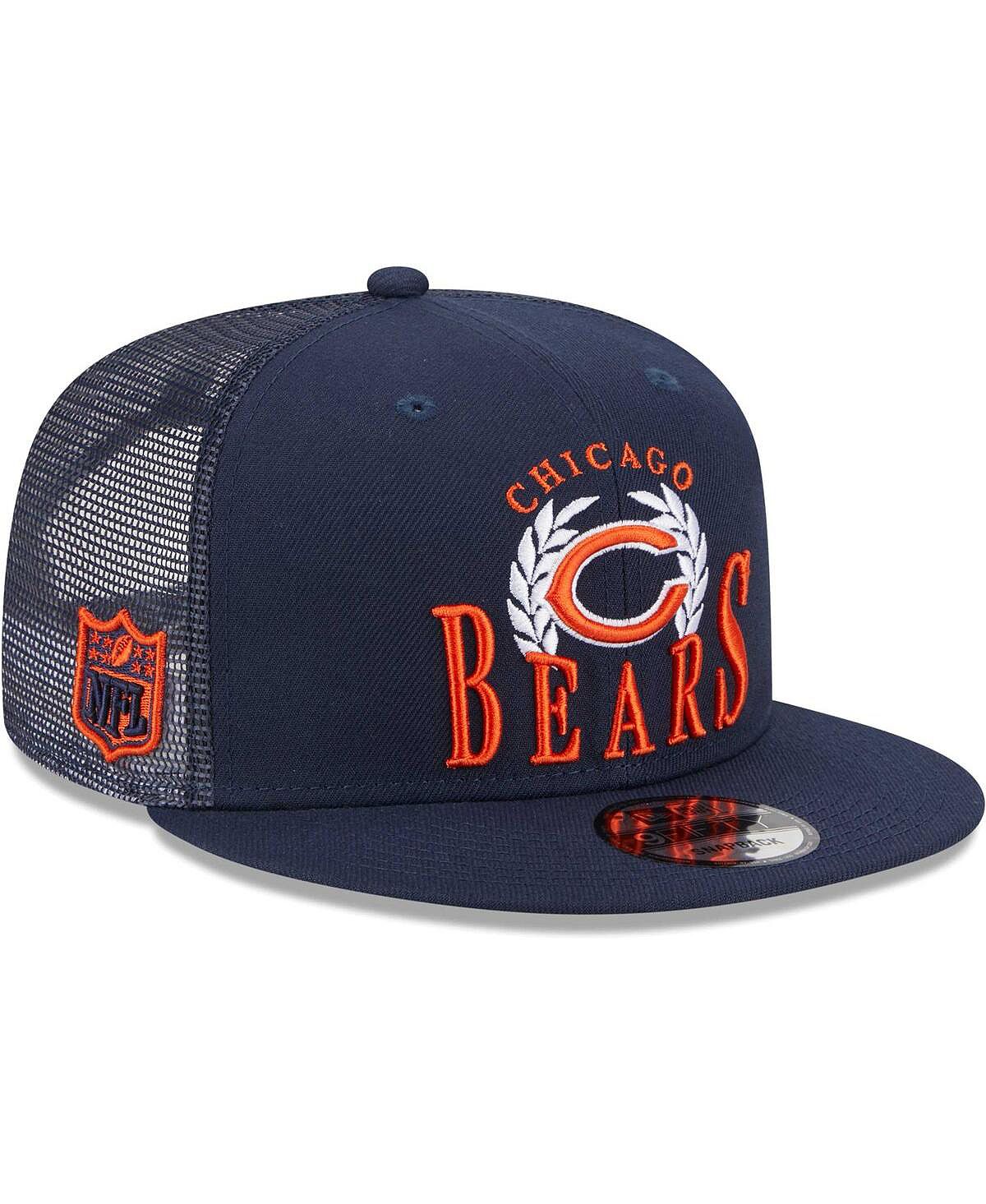 

Мужская темно-синяя кепка Chicago Bears Collegiate Trucker 9FIFTY Snapback New Era