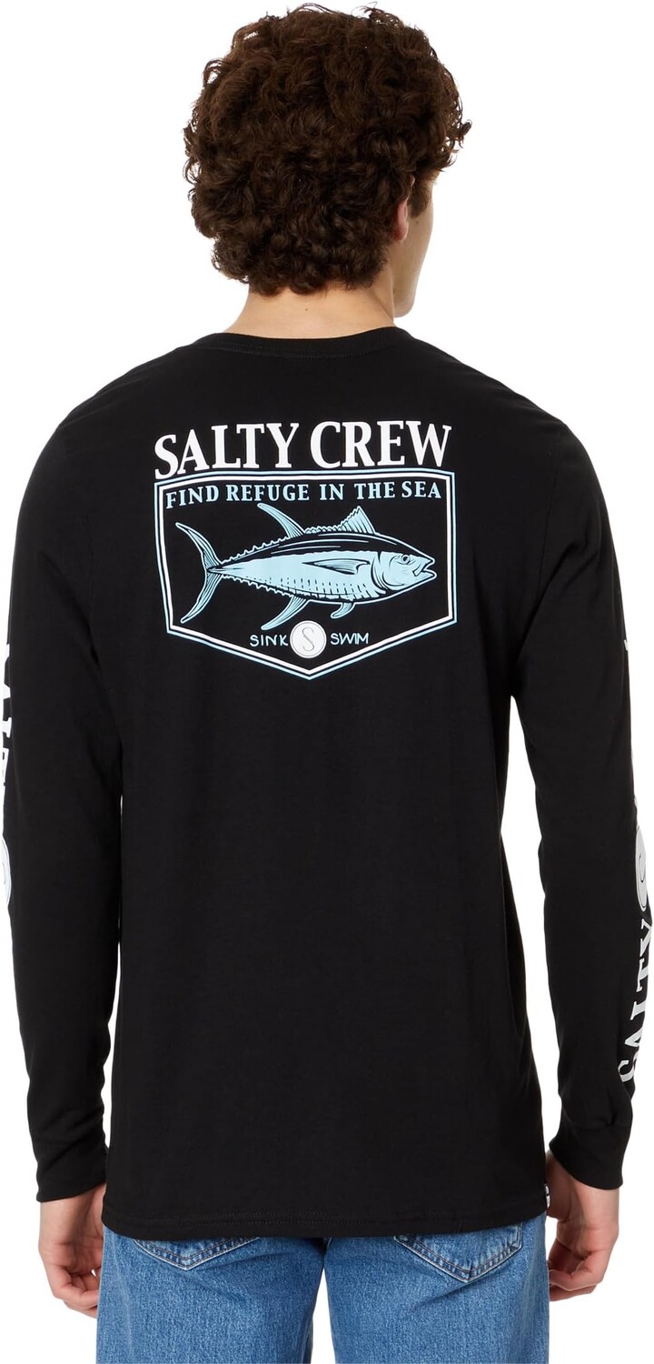 

Футболка Salty Crew Angler Classic Long Sleeve Tee, черный