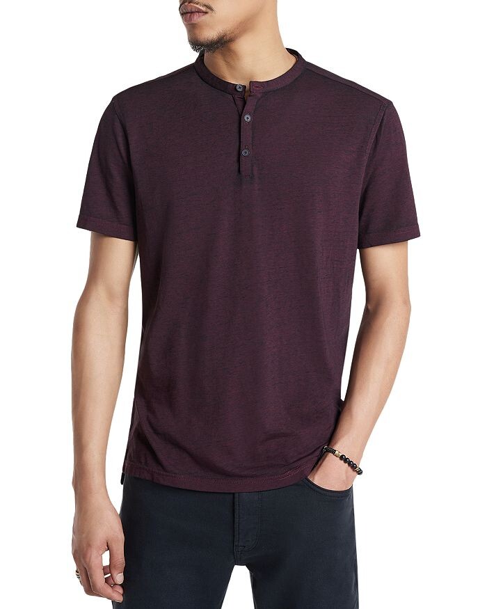 

Рубашка Duke с короткими рукавами Henley John Varvatos