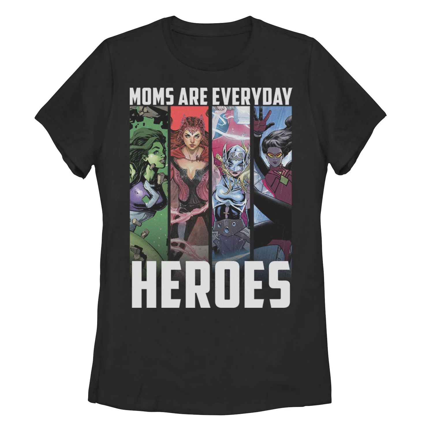 

Футболка для юниоров Marvel Avengers Moms Are Everyday Heroes со вставками Licensed Character