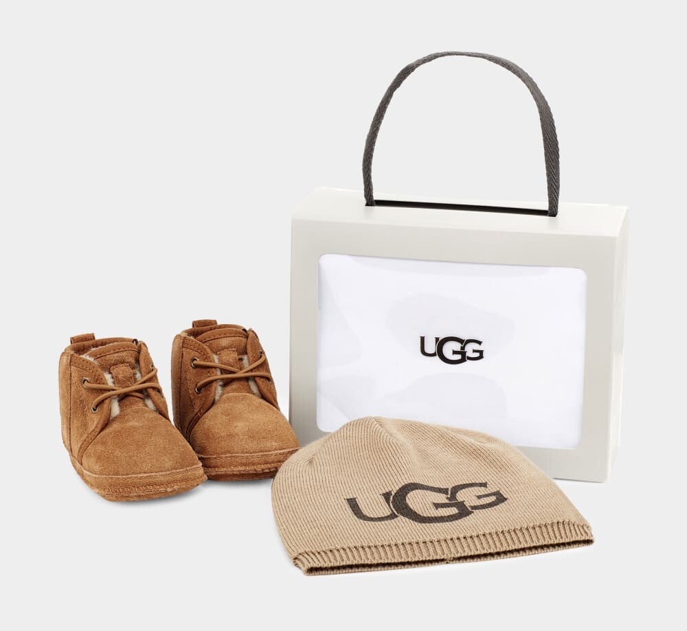 

Ботинки Baby Neumel & UGG Beanie UGG, коричневый
