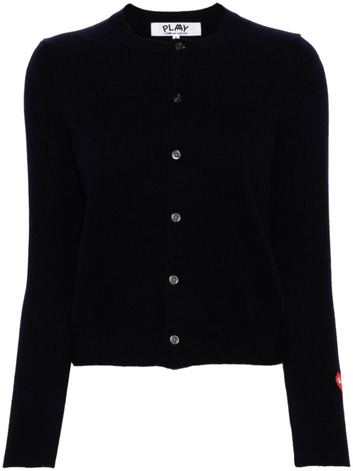 

Comme Des Garçons Play кардиган из коллаборации с the Artist Invader, синий