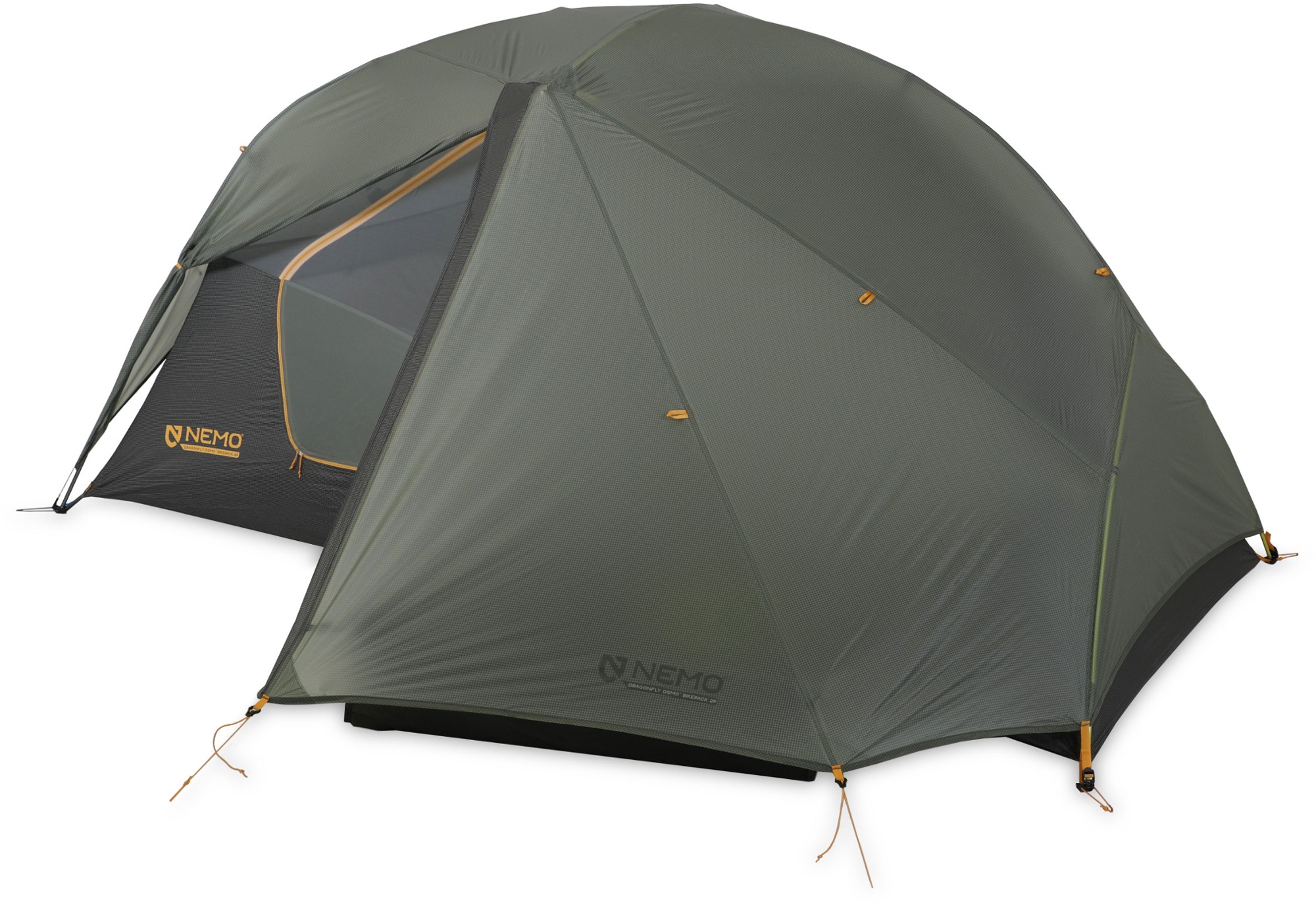 цена Велосипедная палатка Dragonfly OSMO 2P NEMO, зеленый