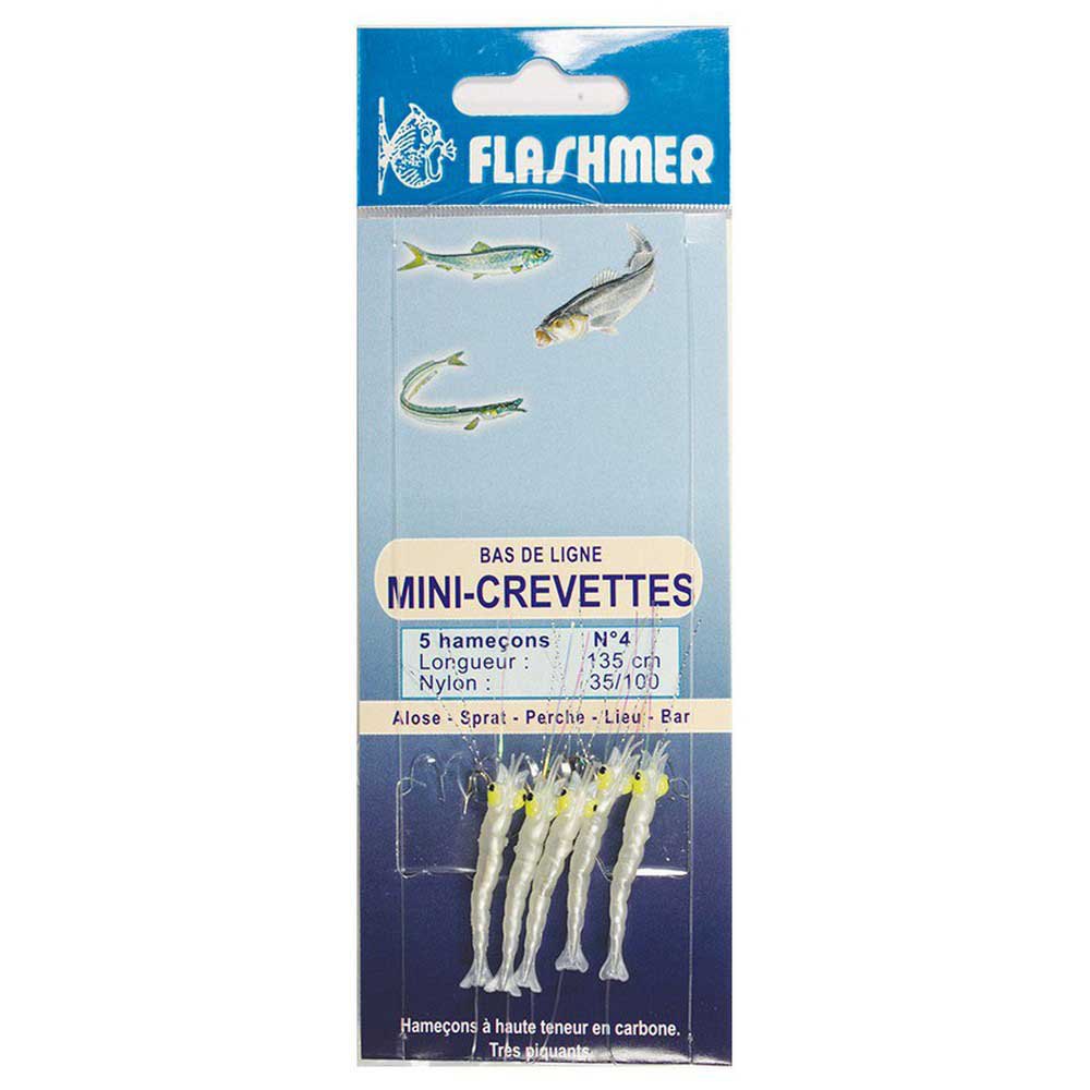 Оснастки Flashmer Mini-Crevettes, прозрачный