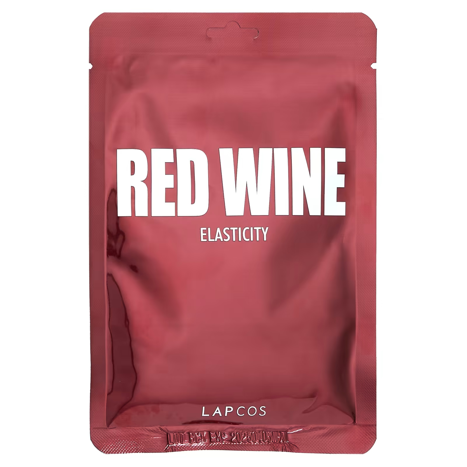 Lapcos Red Wine Beauty Тканевая маска «Эластичность», 1 лист, 1,01 жидкая унция (30 мл)