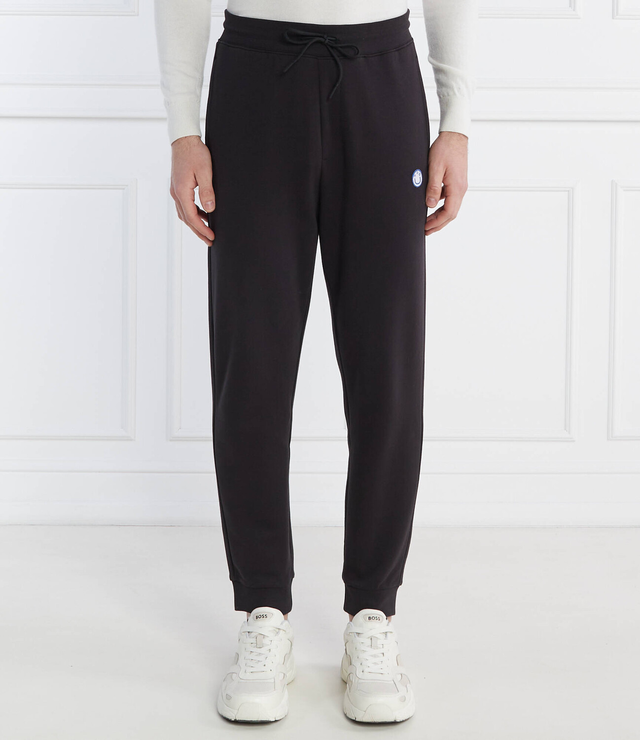 

Спортивные брюки Hugo Blue Nompio Tapered fit, черный