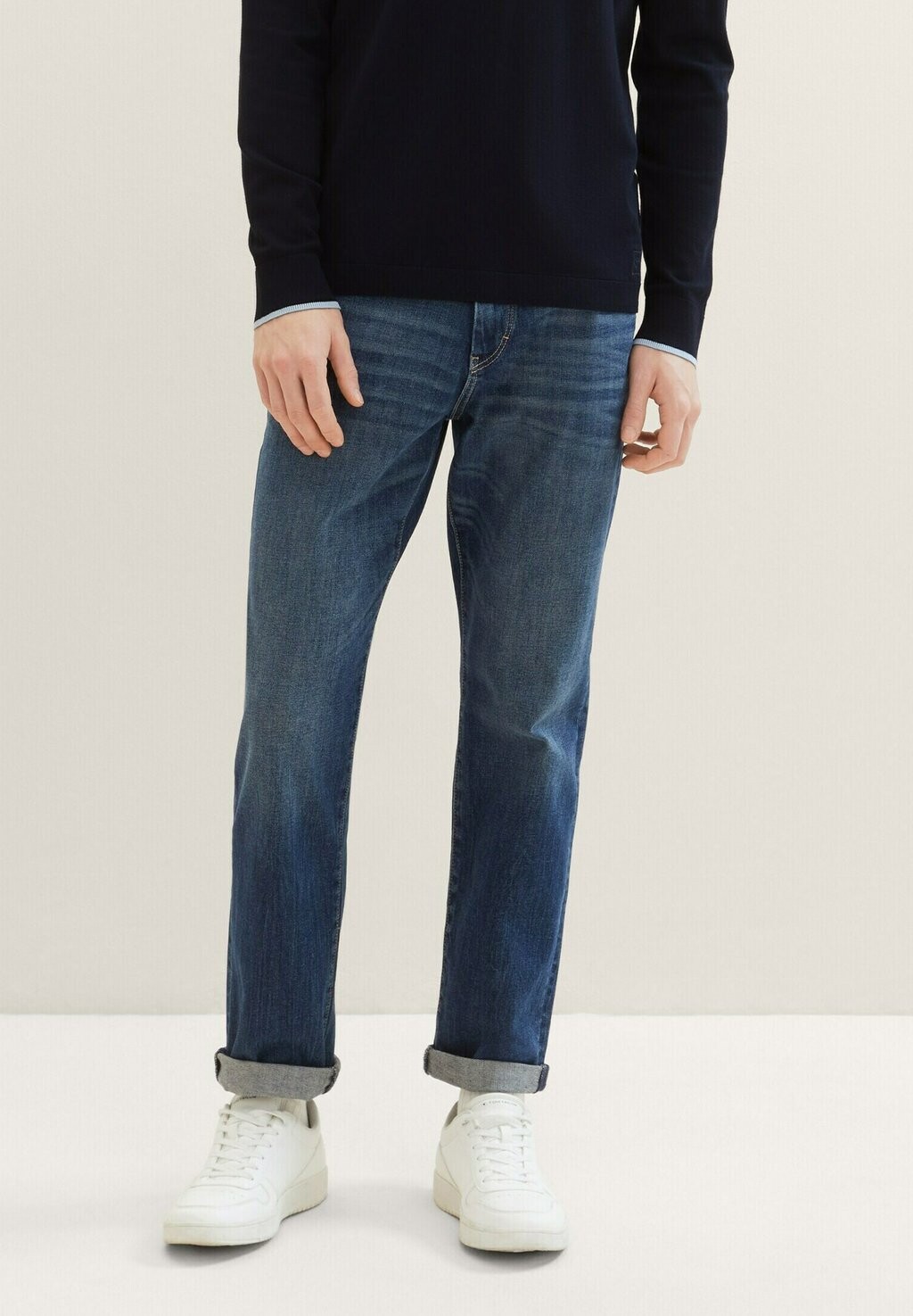 

Джинсы прямого кроя MARVIN STRAIGHT TOM TAILOR, цвет mid stone wash denim