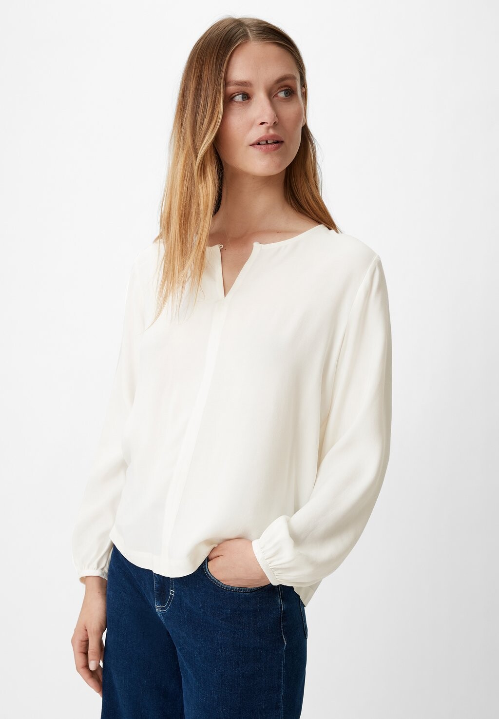 

Блузка comma casual identity, цвет weiß