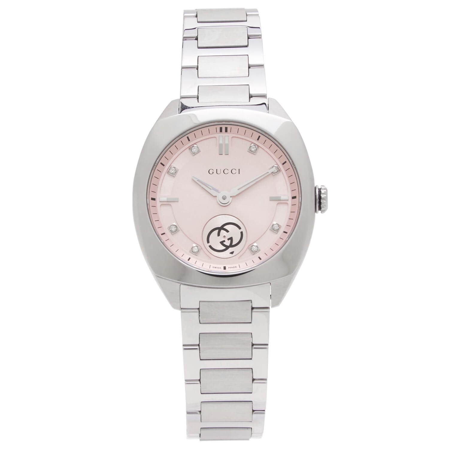 

Часы Gucci Dive Watch, цвет Silver & Pink