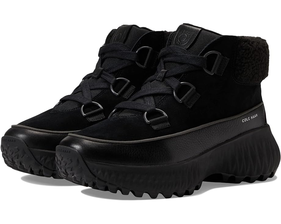 Походные ботинки Cole Haan WR Zerogrand Flurry Hiker, цвет Water Resistant Black/Black/Black
