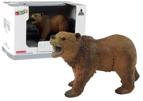 Коллекционная фигурка Бурый медведь Фигурка плюшевого мишки Lean Toys фигурка детеныш бурого медведя s