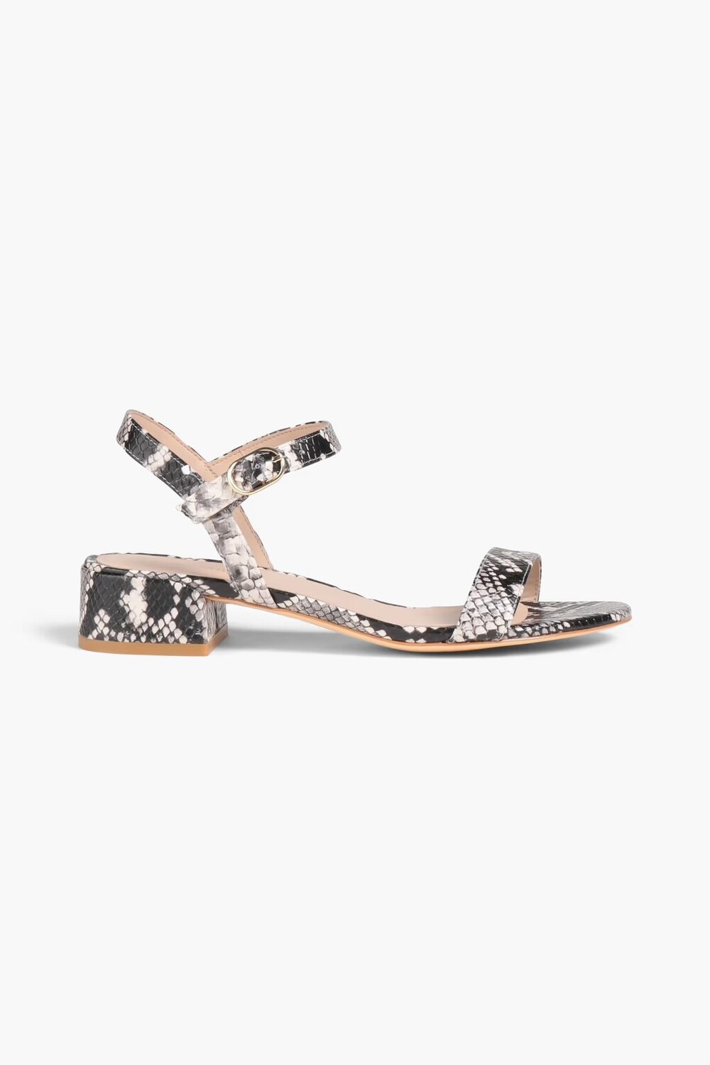 

Сандалии Dancer 35 со змеиным эффектом Stuart Weitzman, цвет Animal print