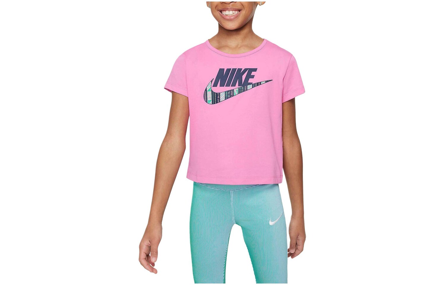 

Детская футболка Nike, розовый