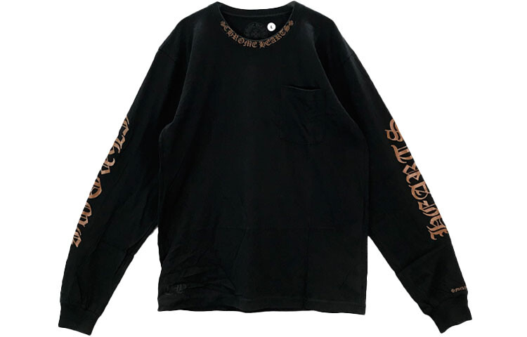 

Футболка унисекс черная Chrome Hearts, черный