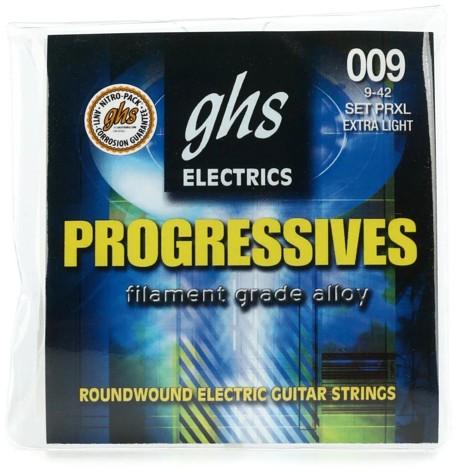 

GHS PRXL Progressives — сверхлегкие струны для электрогитары с круглой намоткой