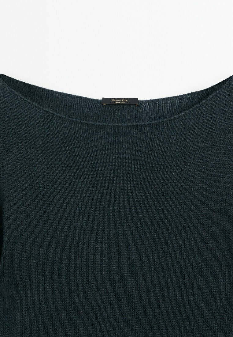 

Джемпер FELT TEXTURE Massimo Dutti, бирюзовый