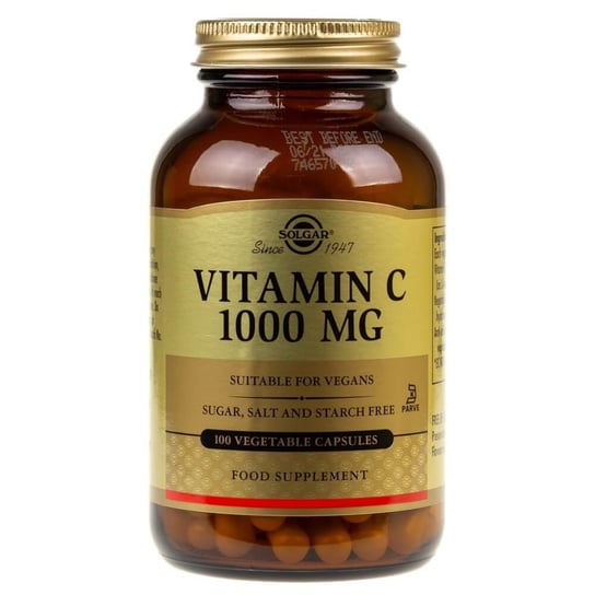 Solgar, Витамин С, 1000 мг, 100 капсул nature s answer витамин с 1000 мг 100 вегетарианских капсул