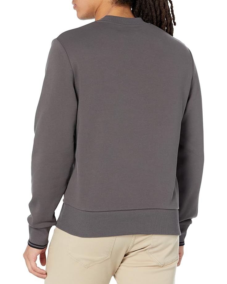 

Толстовка Fred Perry Crew Neck Sweatshirt, цвет Gunmetal