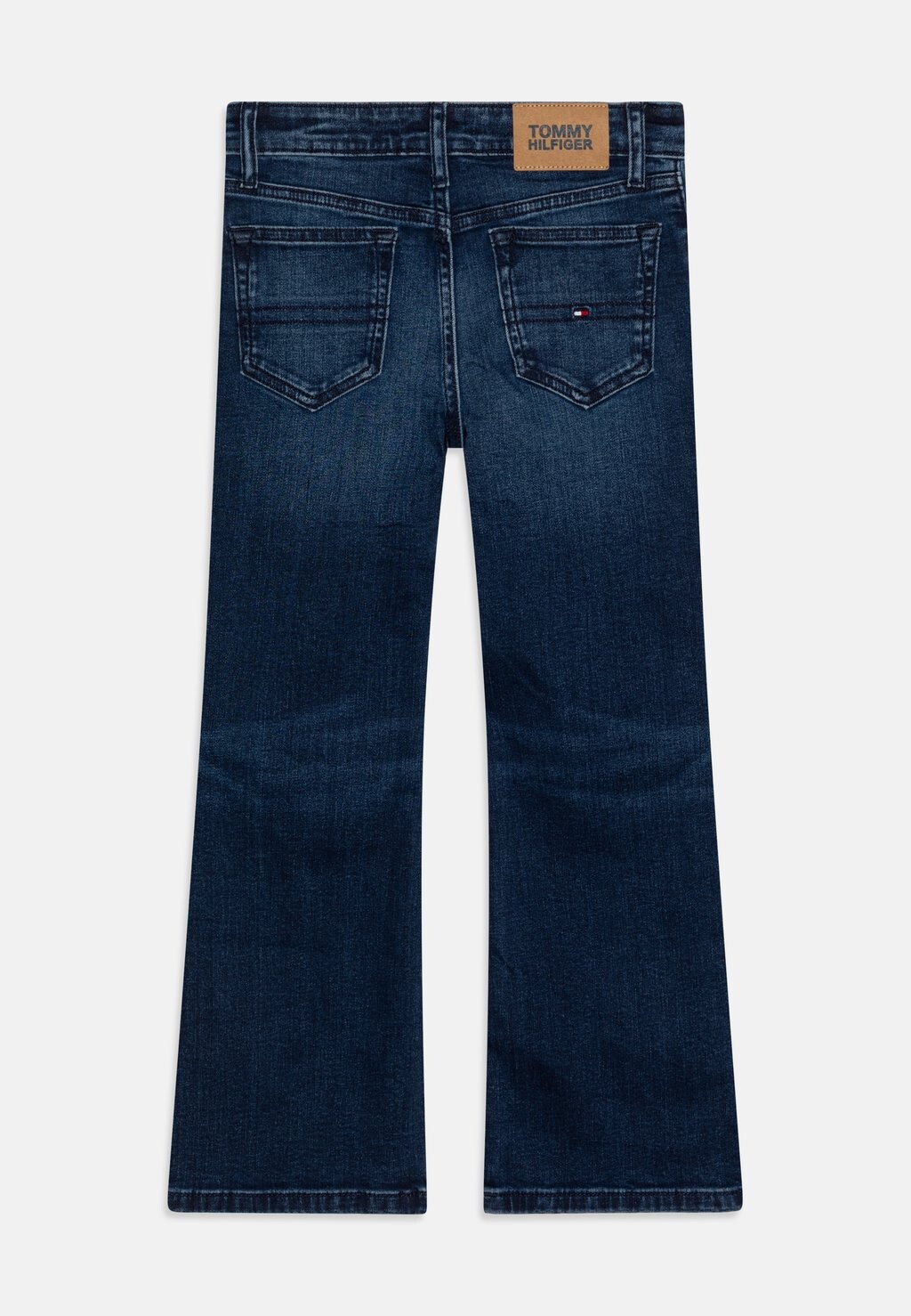 

Широкие джинсы Flare Tommy Hilfiger, коралловый синий