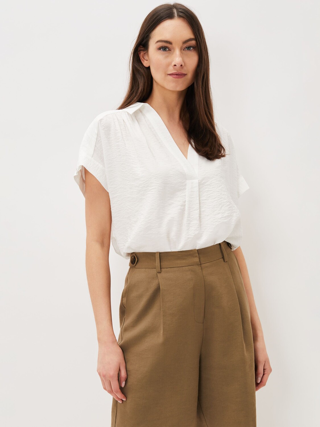 

Рубашка Thea Phase Eight, цвет слоновой кости