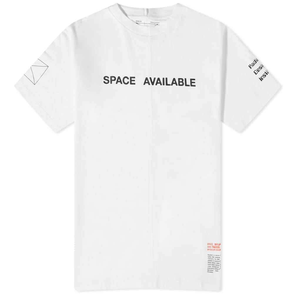 

Футболка с логотипом Space Available SA, белый