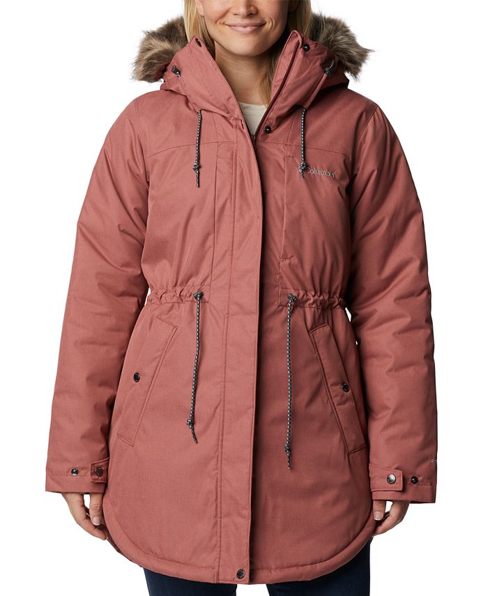 Женская куртка средней длины Suttle Mountain Columbia, цвет Beetroot