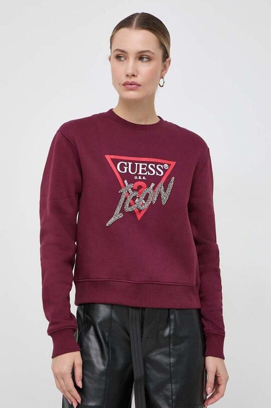 

Фуфайка Guess, гранат