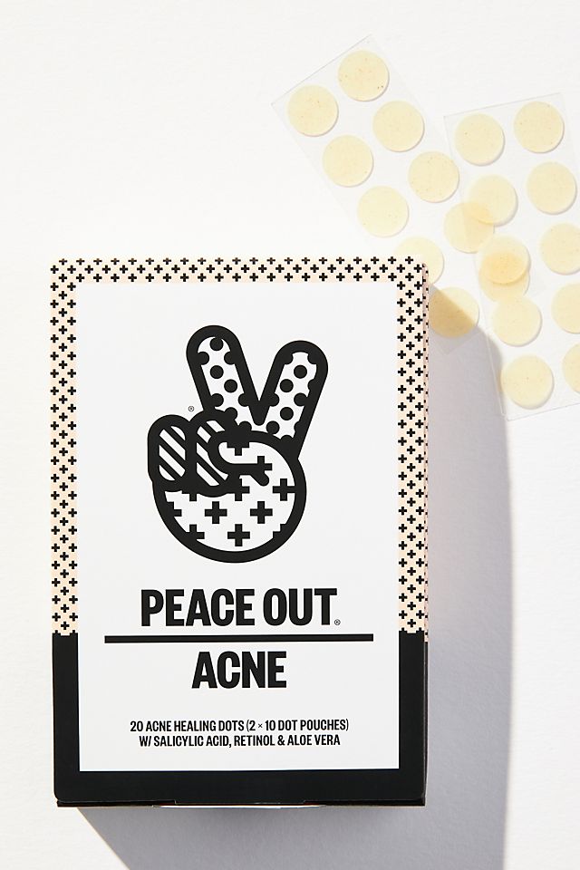 Патчи от прыщей Peace Out Skincare Salicylic Acid, желтый