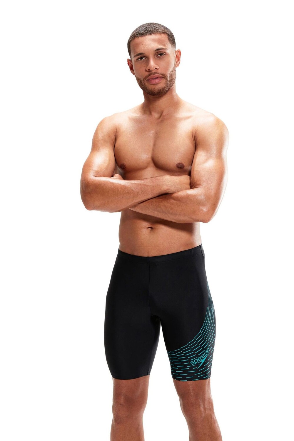 

Черные шорты для плавания Medley Jammer с логотипом Speedo, черный