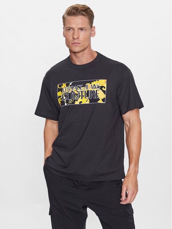 

Футболка стандартного кроя Versace Jeans Couture, черный