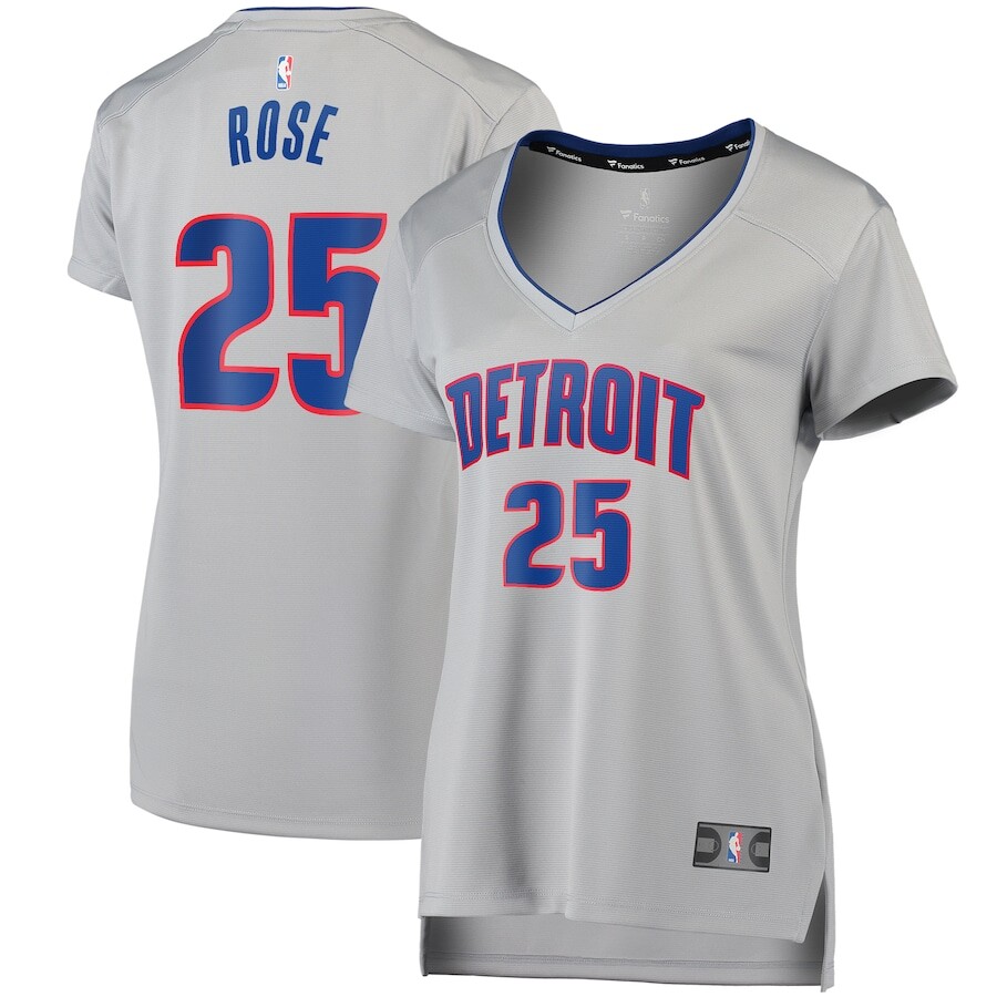 

Джерси Fanatics Branded Detroit Pistons, серый