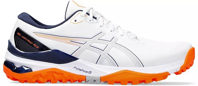 Мужские кроссовки для гольфа Asics GEL-KAYANO ACE 2, белый/оранжевый