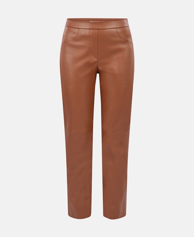 

Брюки из кожи Gerry Weber, цвет Nougat