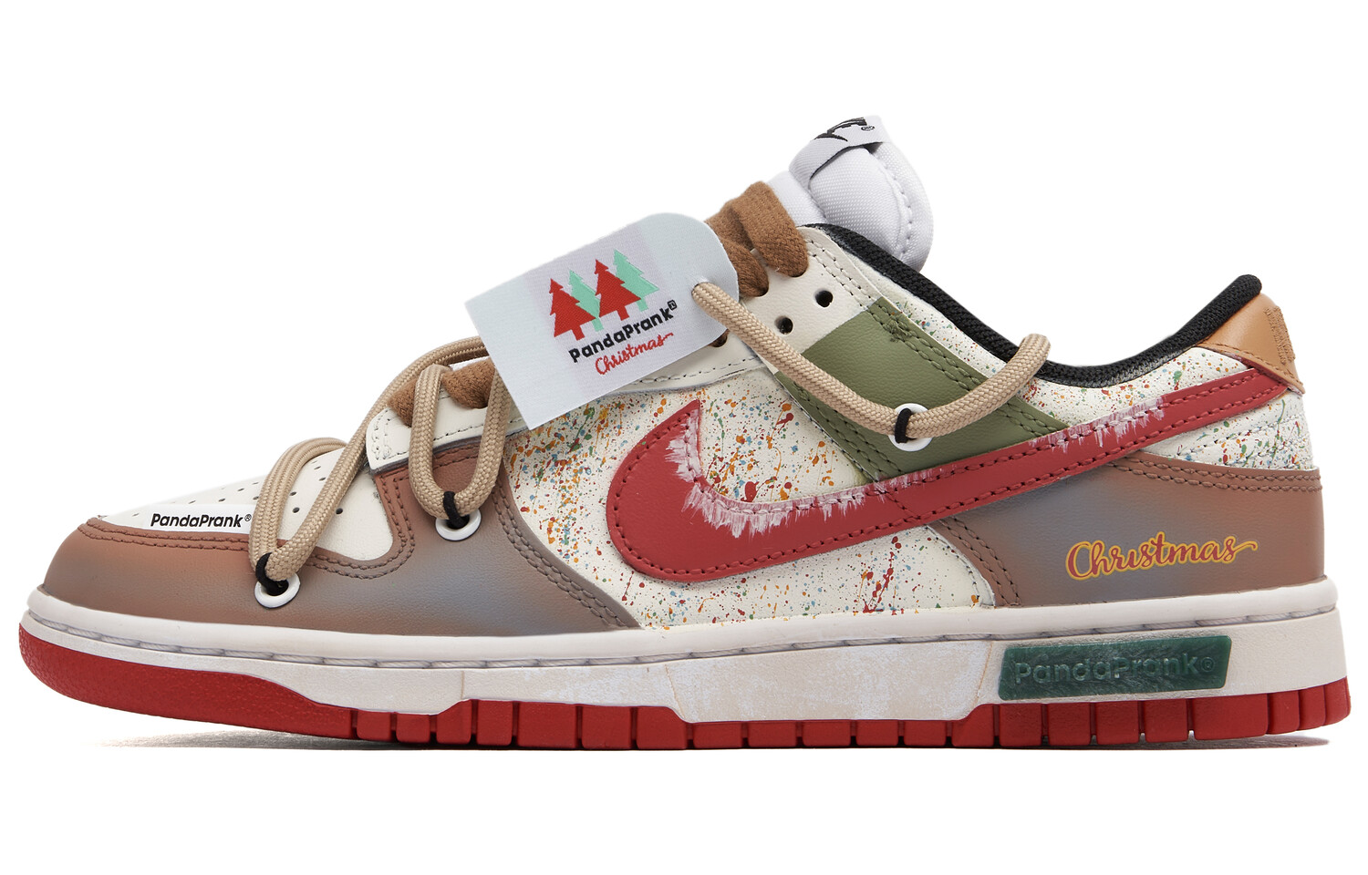 

Кроссовки Nike Dunk Skateboard Shoes Unisex Low-Top Brown