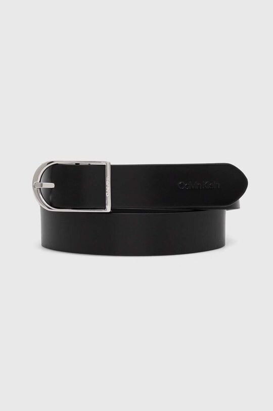 

Кожаный ремень Calvin Klein, черный