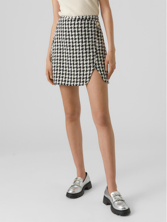 

Мини-юбка стандартного кроя Vero Moda, черный