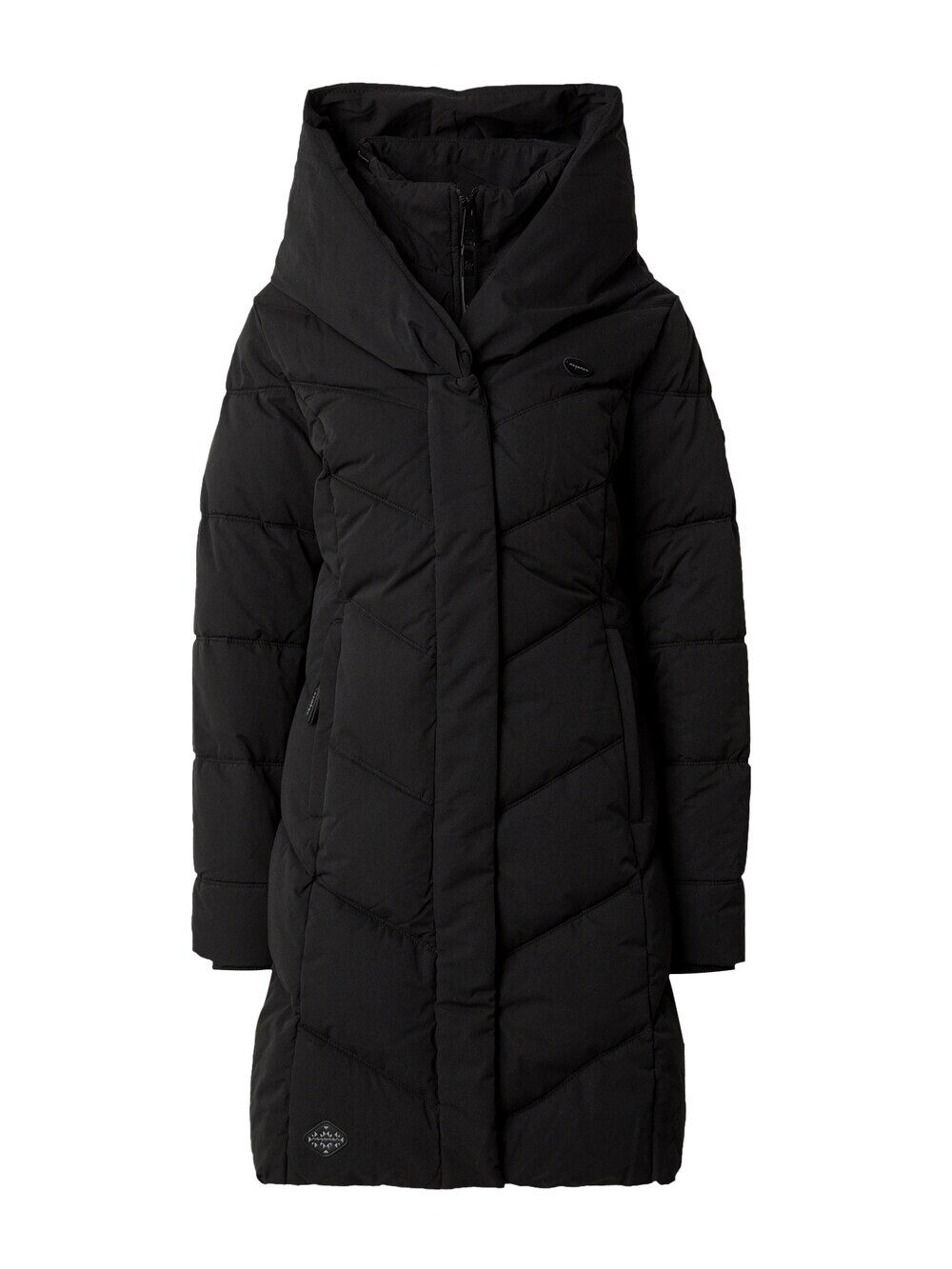 

Зимнее пальто Ragwear NATALKA, черный